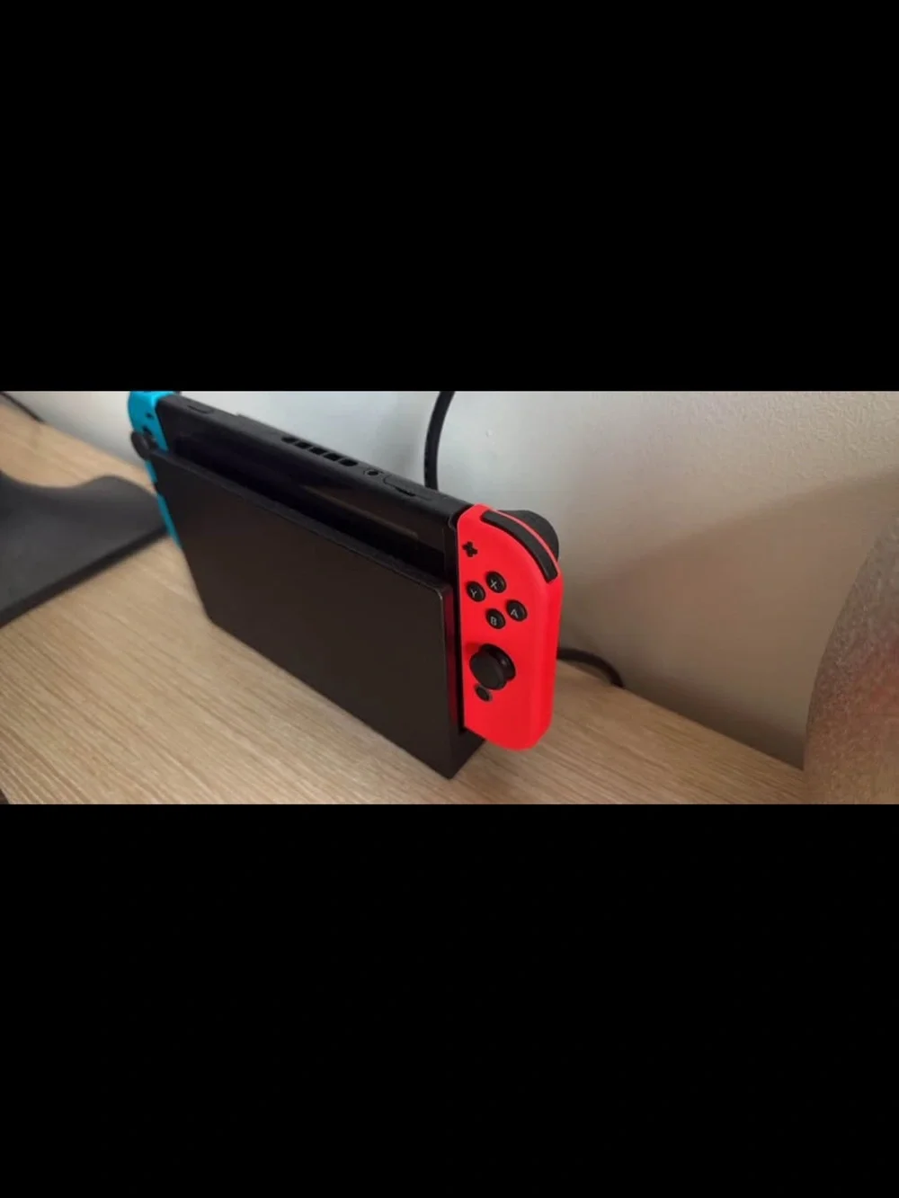 Nintendo Switch with Bright Blue & Bright Red Joy‑Con